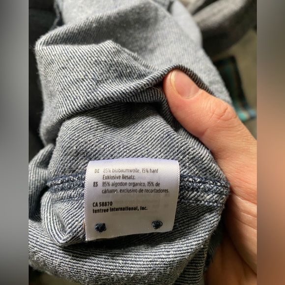 Mens ten tree button down shirt - Picture 6 of 7